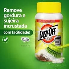 Limpa Fornos Easy Off para Remover Gordura Pesada Ideal para Cozinhas Donas de Casa e Uso Doméstico/Profissional
