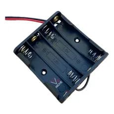 Suporte para 4 Baterias 18650 - SERIE