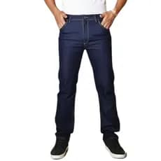 Calça Jeans Masculina AZUL  Com Elastano Reforçada Resistente Linha Premium