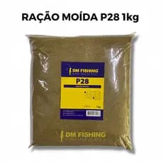 Ração P28 Moída Pira / Presence 28% de proteína. Indicada para preparação de isca e massas para pesca de peixes de água doce: Tilápia, pacu, tamba, corimba, matrinxã, bagre, catfish, carpa e outros.