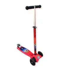 Patinete 3 Rodas Funny Racing Com Freio E Ajuste De Altura - VM