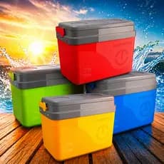 Caixa Térmica Cooler 15L Unitermi 22 Latas Alça Portátil Conserva Bebida Praia Camping Churrasco Bar