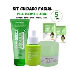 Max Love Skincare Pele Oleosa Kit Cuidado Facial