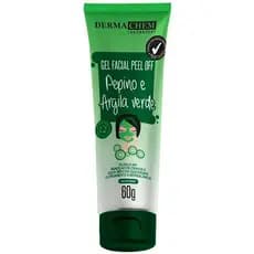 Mascara Clareadora Facial  para Peles Oleosas e Remoção de Cravos Pepino e Argila Verde Derma Chem