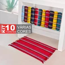 Kit 10 Tapete De Cozinha Tapete De Porta Tapete Banheiro 10 Unidades Para Casa Jogo De Tapete De Piso Varias Cores
