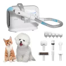 Aspirador Tosa Pelos Cães Gatos Sofá 3l 350w 110v Ou Cor Branca