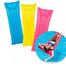 Boia Colchão de Piscina Colchão inflável Bronzeador Liso 1,83m X 69cm