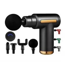 Massageador Pistola Elétrico Alta Frequência Profissional Muscular Massagem