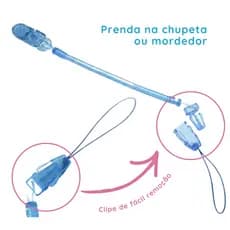 Prendedor Chupeta Mola P/ Bebê Infantil - Menino ou Menina