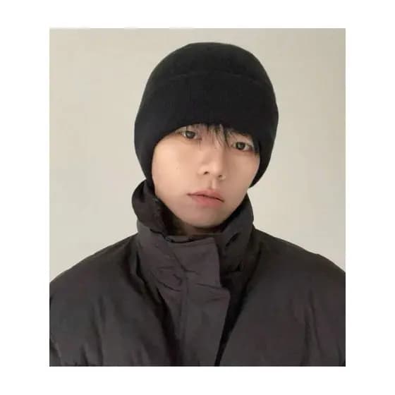 Touca Toca Frio Inverno Lã Preta Adulto Lisa Unissex Básica -gorros Touca Adulto Unissex Básica Lã Preta Inverno