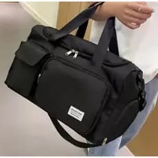 Bolsa Mala Academia Viagem Imagem Fitness Transversal Casual Masculino e Feminina Com Bolsa Frente