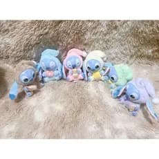 Esmalte dos desenhos animados Gourmet pequeno pingente de pelúcia boneca de pelúcia pijama sdie saco de chaveiro pendura