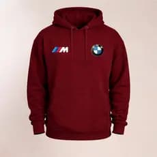 Moletom BMW Unissex Blusa de Frio Estampada Com Bolsos Casaco Confortável Estiloso