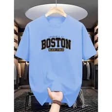 Camiseta Masculina Estampada Casual Camisa 100% Algodão