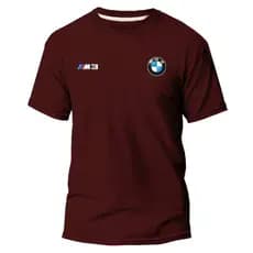 Camiseta Masculina 100% Algodão 30.1 BMW G1 ao G3 Plus Size  Camisa Estampada Básica Grande