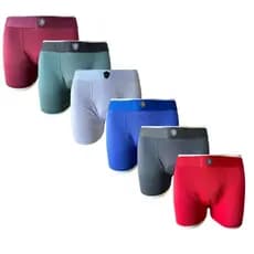 Cuecas boxer cores lisas e  forradas originais tecido macio e confortavel