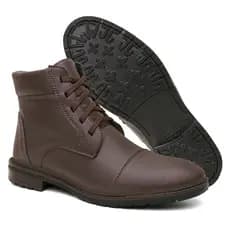 Coturno casual bota social masculina Sapato Social Oferta