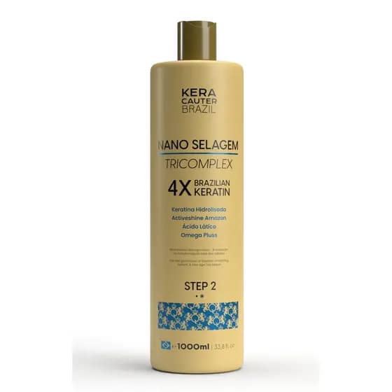 Escova Progressiva Profissional Nanoselagem Kera Cauter 1L