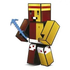 Boneco Geleia 15cm Minecreft Algazarra Original Articulado