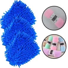 Kit 3x Luva Microfibra Dupla Face Automotiva Multiuso 100% limpeza Carro Moto 1x Toalha Microfibra