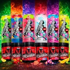 Prohibido 360g + Prohibido Fuel Lata 473ml Diversos Sabores - 3VS Nutrition