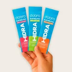 Eletrólitos Zero Açúcares Hidra Caixa Com 10 Sachês - DOBRO