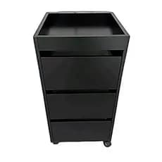 CARRINHO AUXILIAR GAVETEIRO  MADEIRA MDF COM 3 GAVETAS