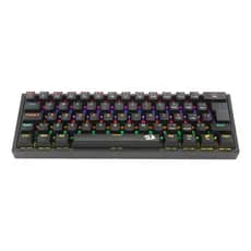 Teclado Redragon Gamer Fizz Rainbow Switch Brown Mecanico Cor De Teclado Preto Idioma Português Brasil