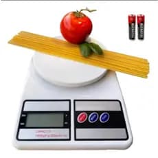 Balança De Cozinha Digital Precisão 10kg - Ganhe 2 Pilhas de Brinde