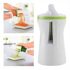Cortador Descascador de Verduras Espiral Multifuncional Espaguete Macarrão Apontador de Legumes