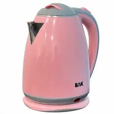 Chaleira Elétrica Bule Ferve Água Aço Inox Jarra 1,8 Litros 220V Rosa