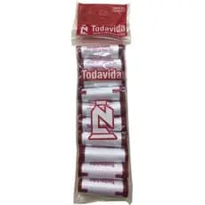 Linha De Costura Todavida COR BRANCA - 10 Tubos