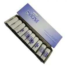 Linha Costura - Magna - Branca - Caixa Com 10 Retroz - 100 jd (91,4 mt)