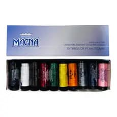 Linha Costura Magna Cx Com 10 Retroz A Escolher Cores