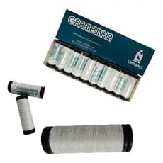 Linha Costura - Gabrielinha - Linhanyl - Branca - Caixa Com 10 rolos
