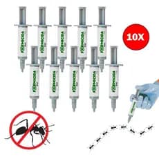 Gel Combate Formigas e Baratas 10g Seringa Fácil Aplicação Inseticida Ant Formiga Ant Barata