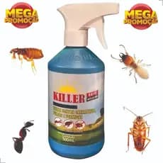 Combate Barata Formiga Cupim Pulgas e Carrapatos Killer 500 ml