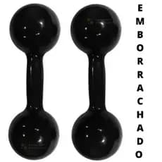 Halteres Emborrachado o par 2kg  cada total 4 kg BARATO