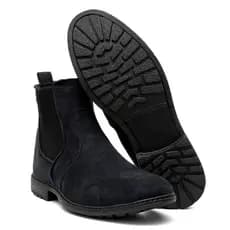 Coturno Masculino Casual Camurça Botina Chelsea Confortável Super Promoção