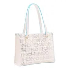 Bolsa Feminina Logo com rebites Ombro Chenson  -CG83468 (com pequenas manchas)