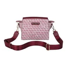 Bolsa Feminina Cross Bag Média Fellipe Krein FK628 Monograma