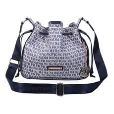 Bolsa Feminina Satchel Média Fellipe Krein FK625 Monograma
