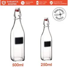 Garrafa Hermética para tempero ALTA VEDAÇÃO 500ml ou 250ml IMPORTADO ITALIA