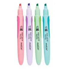 Marca texto MOLIN pastel marcador grip chanfrado