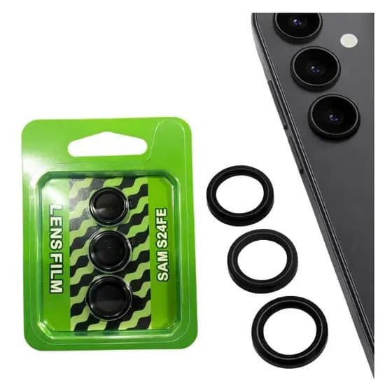 Kit Para Galaxy S24 Fe Lentes Proteção Película Ultra Câmera