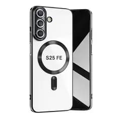 Capinha Samsung Galaxy S25 FE Magnética Compatível Mag Safe Anti Impacto Carregamento Sem Fio