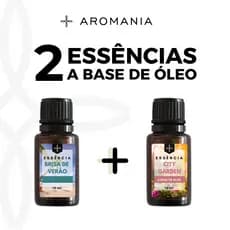 Kit 02 Essências a Base de Óleo 10 ml Para Aromatizador e Difusor Elétrico - Escolha a Sua