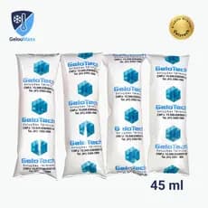 KIT 10 GELO EM GEL FLEXÍVEL REUTILIZÁVEL 45ML GELOTECH SACHÊ ORIGINAL - PARA COOLERS e CAIXA TÉRMICA