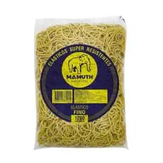 Elástico de borracha para oficina Mamuth 18 amarelo en envelope x 1200 unidades