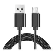 Cabo Carregador Micro Usb V8 Longo de 3 metros Reforçado